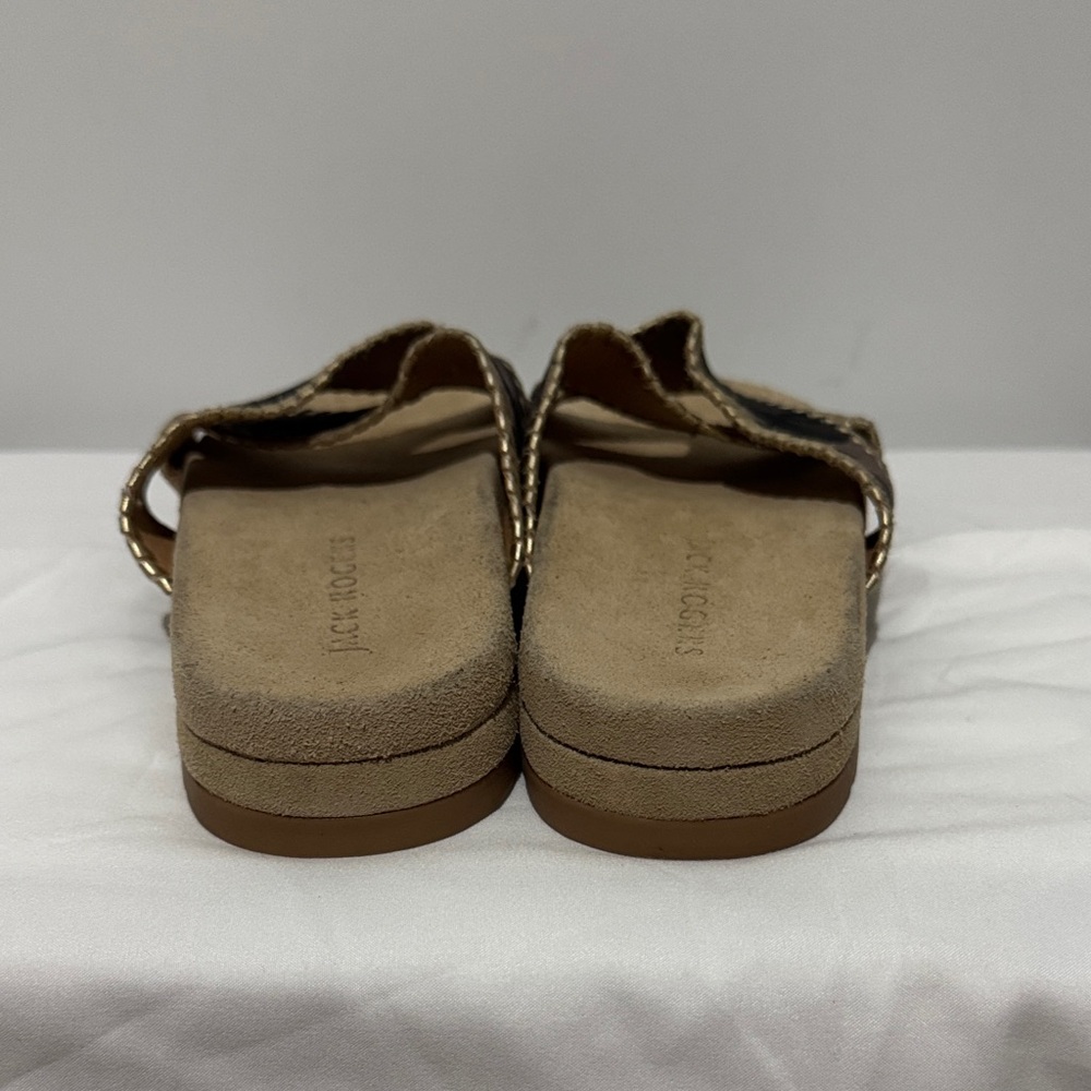 Jack Rogers Camouflage and Tan Sandals - Picture 3 of 6